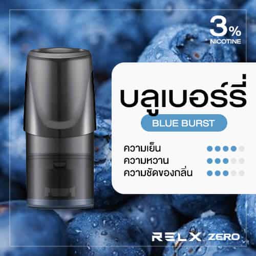 RELX Zero Pod Blue Burst